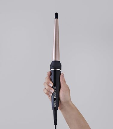 Випрямляч для волосся Remington Proluxe S9150B з широкими керамічними пластинами (110 x 50 мм), технологія OPTIheat, цифровий дисплей