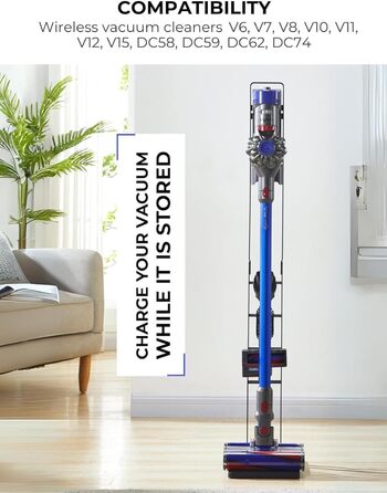 Підставка для пилососів Dyson: V15, V12, V11, V10, V8, V7, V6, DC58, DC59, DC62, DC74 - Organizer, рамка, кріплення