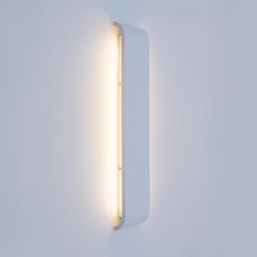 LED настінні світильники KICAAO 2 шт. 12W, білий, сучасний дизайн, для дому, для сходищ, коридору, вітальні, спальні, з алюмінію (40см)