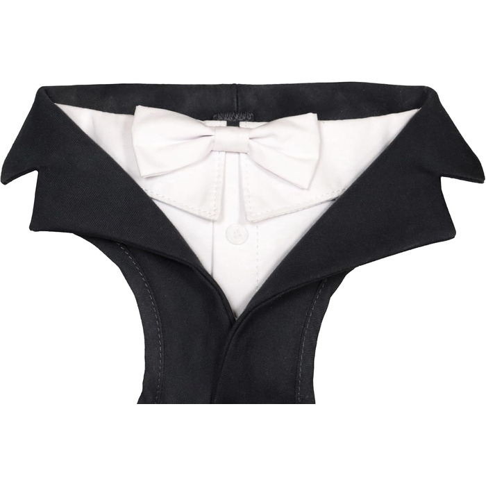 Нашийник для собак Croci Ceremony з дзвіночком для обручок, регульований, білий (чорний, L)