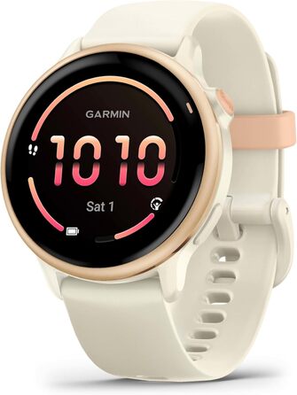 Розумний годинник Garmin vívoactive 6 42mm: AMOLED, 80+ спортивні програми, 11 днів роботи від акумулятора, Garmin Pay