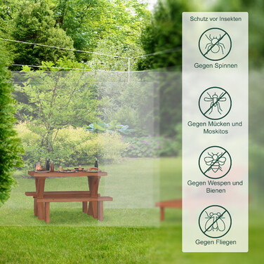 Relaxdays Mosquito Net XXL