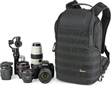 Рюкзак для фототехніки Lowepro ProTactic BP 350 AW II з QuickShelf, для Sony Alpha 9 та іншої фото- та особистої техніки, LP37265-PWW (з картою пам'яті 64 GB)