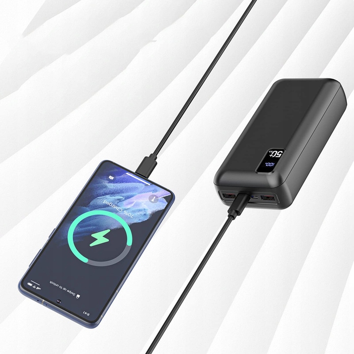 Потужний павербанк 50000 mAh 22.5W PD: швидка зарядка та універсальна сумісність