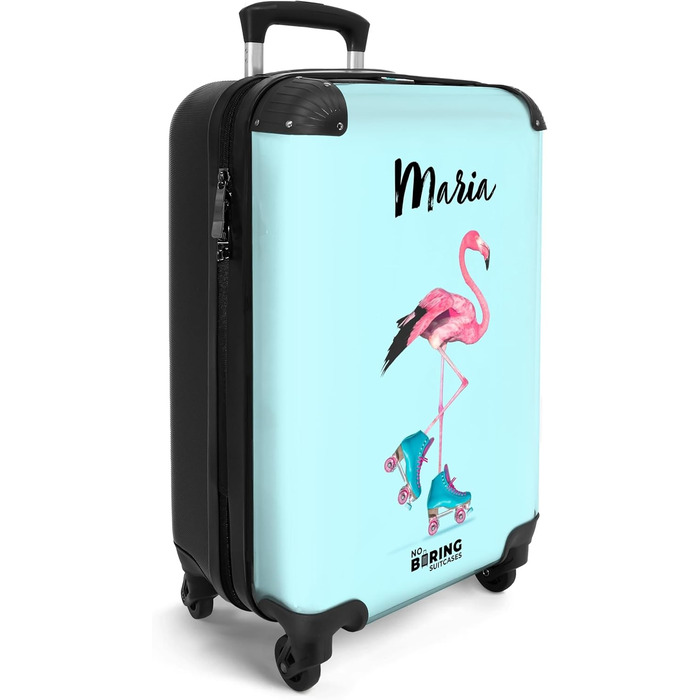 Дитячий валіза-роликовий колірний, 55x40x20 см, Handgepäck, персоналізований з іменем та ініціалами, легкий, для хлопчиків, з принтом 'Ренн-авто'