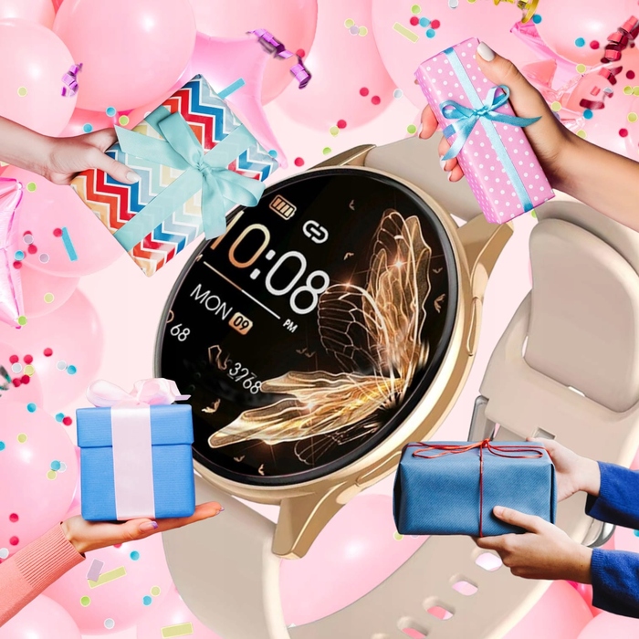 Жіночий смартгодинник Smart-Trend SMARTWATCH DAMSKI PRO T29, рожевий