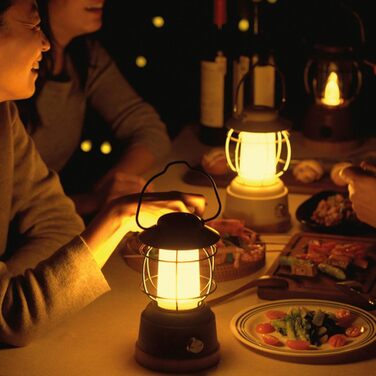 Outdoor LED Camping Lantern AdventureLight - Weatherproof Battery-Powered Camping Lamp with up to 200h Runtime, Steplessly Dimmable, 2 Color Temperatures: Cozy & Refreshing, 390 Lumens, USB Rechargeable