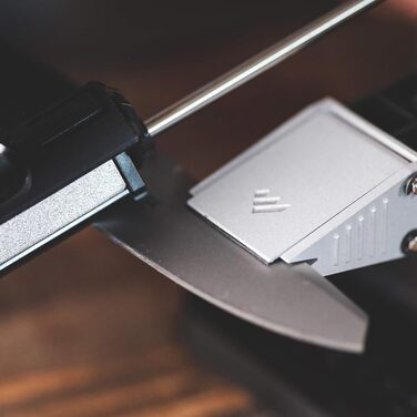 WORK SHARP Precision Adjust професійна система заточування ножів з фіксованим кутом 15-30°, ручний алмазний точильний набір із 3 каменями