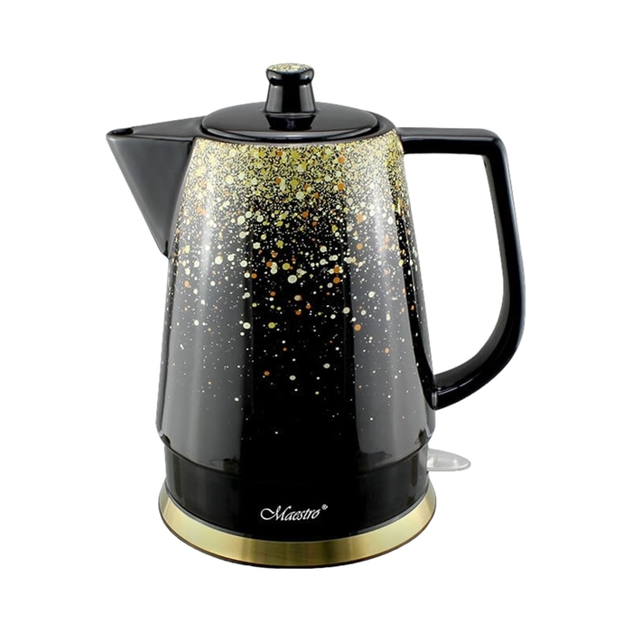 Електричний чайник Maestro MR-074-gold 1500 Вт, 1,5 л, чорний
