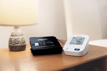 Тонометр OMRON Intelli IT HEM-7361T-EBK: вимірювання тиску та пульсу, Intellisense, клінічно перевірений, виявлення фібриляції передсердь, манжета 22-42 см, батарейки та сумка