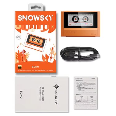 MP3-плеєр FiiO ECHO, помаранчевий, 8 ГБ