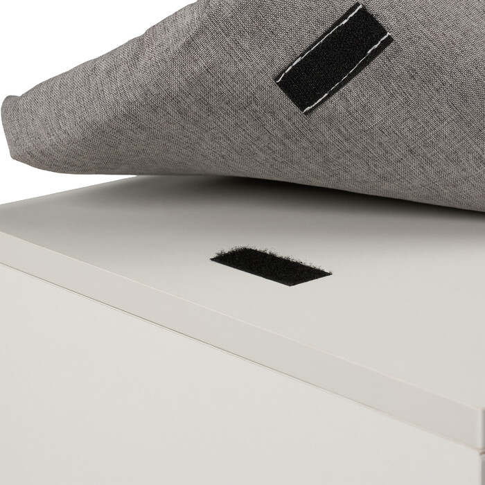 Shoe Storage Bench with Cabinet