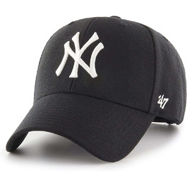 Кепка бейсболка New York Yankees MVP MLB, чорна, регульована