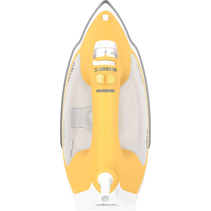 oliso TG1600 ProPlus Textile Steam Smart Iron, Yellow (311001)