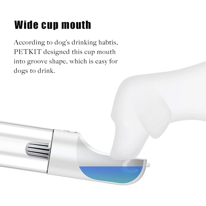 PETKIT Reiseflasche EVERSWEET Travel: пляшка для води для собак, 400 мл, зелений колір