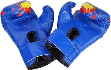 VGEBY1 Children's Boxing Gloves, PU Kids Sparring Punching Training Gloves Fighting Gloves for 2-11 Years Old (Blue) Sports Equipment for Kids