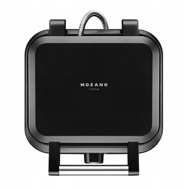Вафельниця Mozano Smart 1500W, чорна (на 2 великі вафлі)