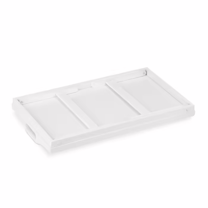Relaxdays Folding Bed Tray White