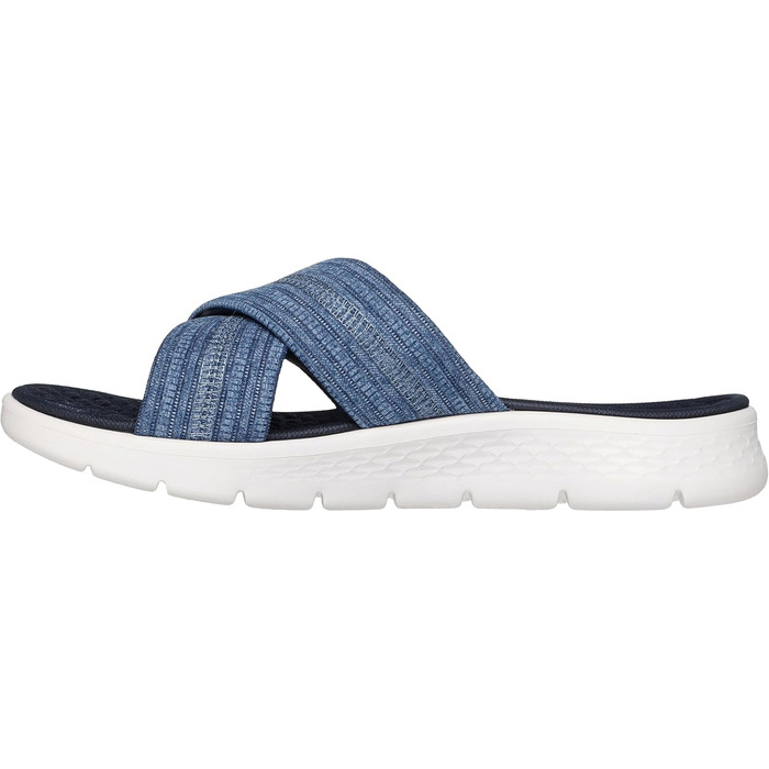 Сандалі жіночі Skechers Go Walk Flex Impressed Navy текстиль 40 EU
