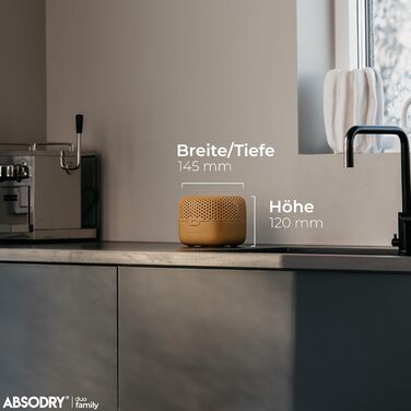 AbsoDry Duo Family - Dehumidifier for Apartments without Electricity - for Best Air Quality - Room Dehumidifier for Cellars, Bathrooms, Bedrooms - against Mold - Dehumidifier for Apartments - Dehumidifier - Forest Green