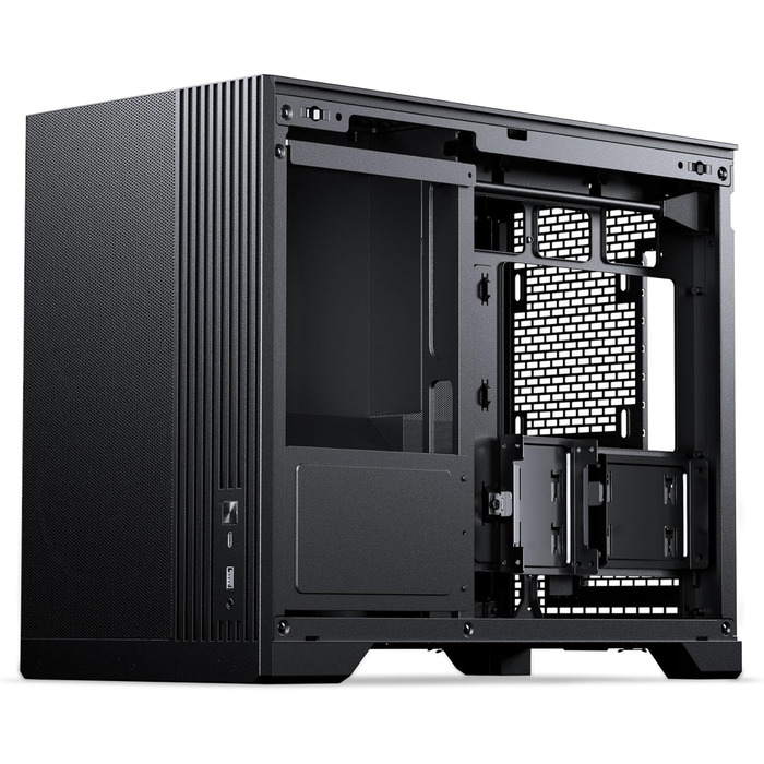 Корпус Phanteks XT M3 Mini-Tower Black – Компактний Micro-ATX з Tempered Glass, підтримка радіатора 360 мм та відеокарти 330 мм – Без вентиляторів