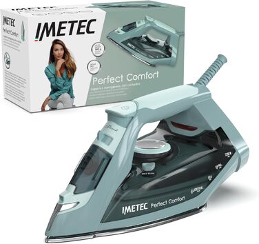 Пароочисник Imetec ZeroCalc Z1 2500 з технологією AntiCalc, нержавіюча сталева підошва з 2200 Вт, 120 г/хв, функція Calc-Clean (140 г/хв)