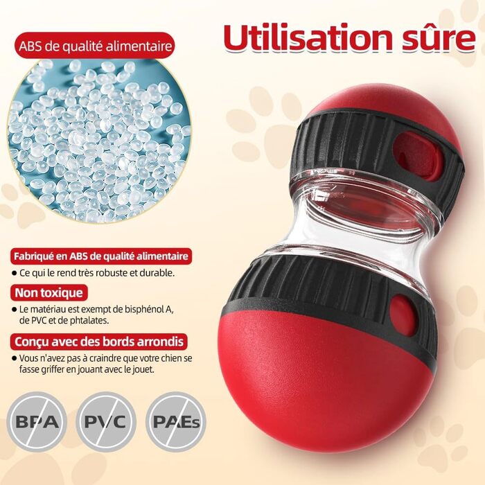 Іграшка для собак, інтерактивна, для тренування та розваг, розвиває інтелект, підходить для собак різних розмірів