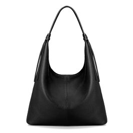 Сумка жіноча шкіряна befen Grande Shopper, чорна елегантна сумка-тоут через плече для роботи та навчання