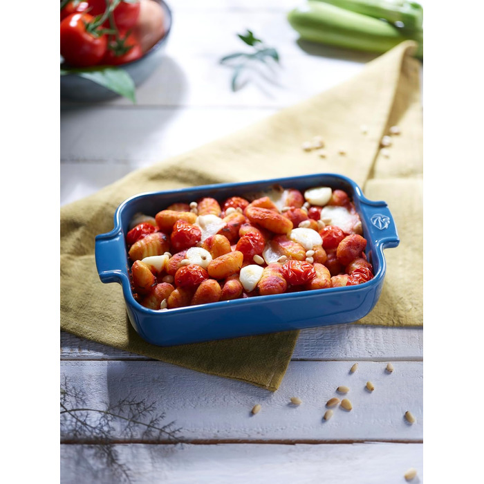 Peugeot 60053 Appolia Casserole Dish, Ceramic, 32 cm (Light Blue)