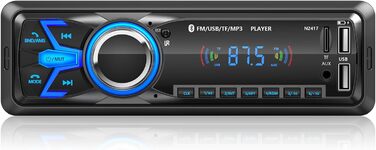 Автомагнітола Bluetooth 1 DIN MP3-плеєр для авто
