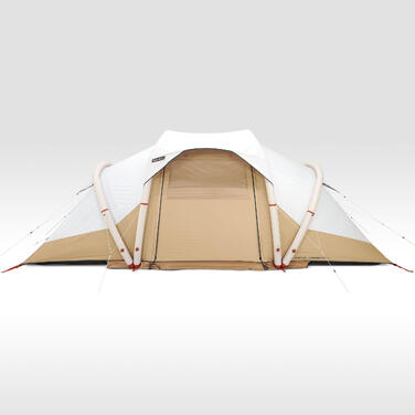 Надувний кемпінговий намет Quechua Air Seconds 4.2 F&B на 4 особи, 2 спальні