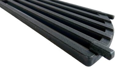 Чавунна решітка Grillfürst для газових грилів з системою GBS, 30x12,9 см – змінна або додаткова решітка для газового чи вугільного гриля, товщина прутків 11 мм