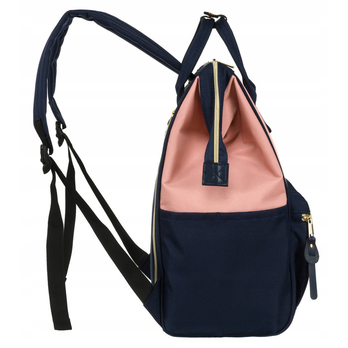 Міський рюкзак Peterson PTN ALFA NAVY+PINK, рожевий
