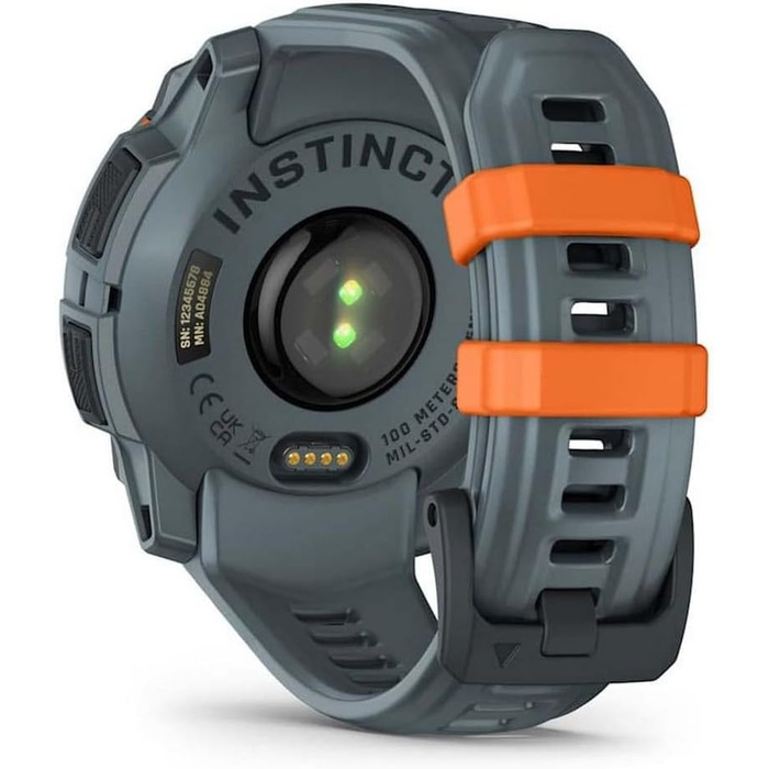 Годинник Garmin Instinct 3 Solar 45 мм - сонячна зарядка, 45 мм, один розмір