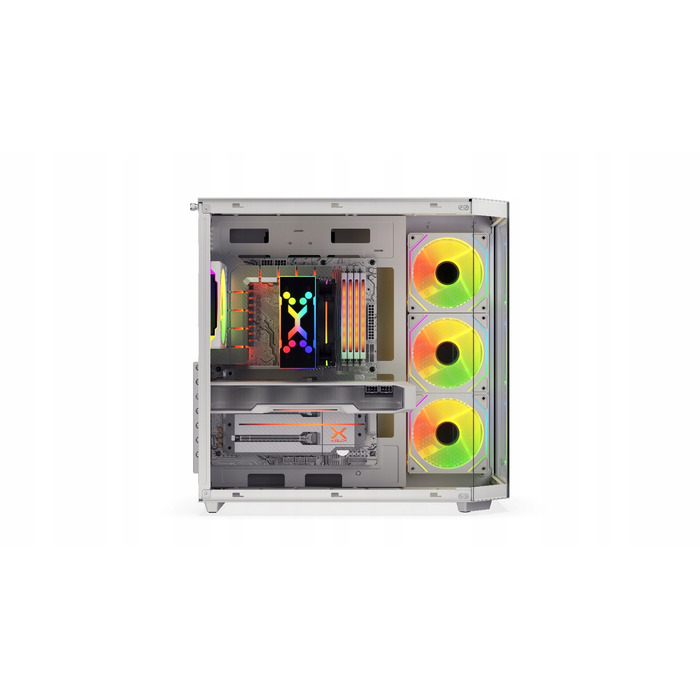 Корпус ATX KRUX Empero White, 4 вентилятори 120мм ARGB, тип 