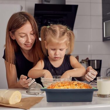 Форма для випічки хліба Toastbrot (2 шт) вуглецева сталь, чорний та рожево-золотий, для хліба, кексів та випічки з отворами для вентиляції
