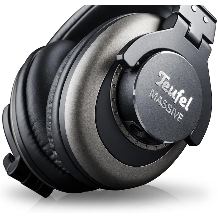 Навушники Teufel Massive: складані, Hi-Fi, чорні