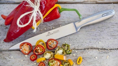 Набір ножів у підставці Gerlach Modern, 5 предметів, чорний блок