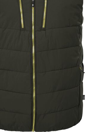 Жилет Killtec Kow 10 Mn Qltd Vst Steppweste/Weste в стилі пуховика з відстібаною капюшоном (XL, темно-оливковий)