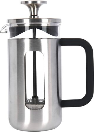 Френч-прес La Cafetière Pisa з нержавіючої сталі, 3 чашки, зелений, у подарунковій коробці (срібло)