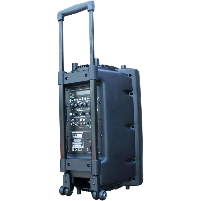 E-Lektron EL30-M MK-III: Портативна акустична система 700W з Bluetooth, MP3, USB, SD, 2 мікрофона та пультом - Soundsystem