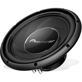 Сабвуфер Pioneer TS-A30S4 30 см, 1400 Вт, чорний, IMPP мембрана, потужний звук