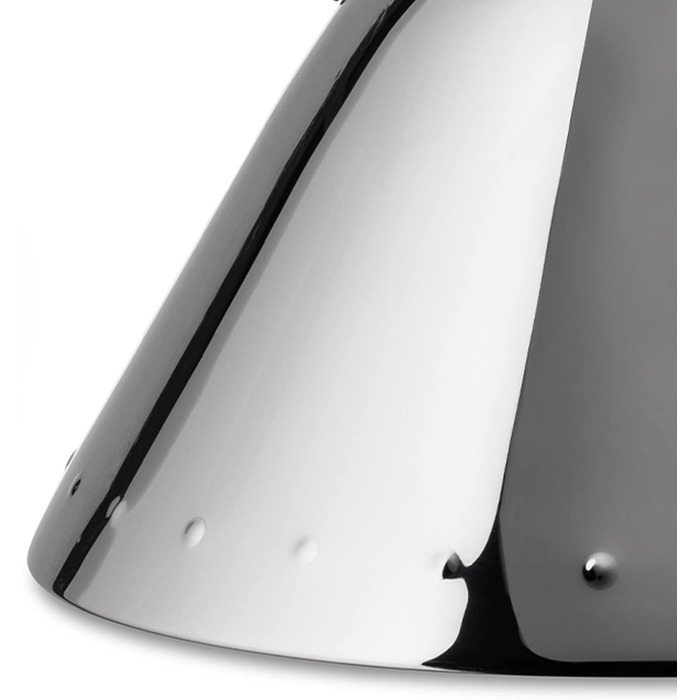 Alessi 9093 W Water Kettle, Stainless Steel, White, 4 x 25 x 4.5 cm, Units, 1.0 White Stainless Steel