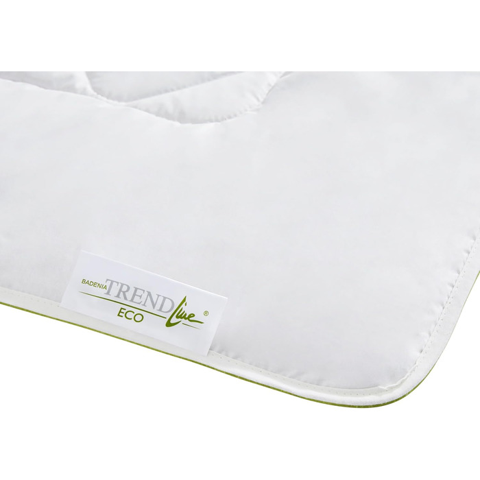 Badenia Trendline Eco Steppbett Camel Mono 135 x 200 cm, white, Öko-Tex certified, produced according to German quality standard 135 x 200 Mono all-season duvet