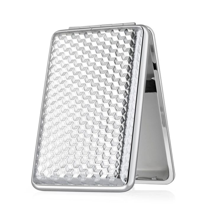 Чохол для сигарет з PU шкіри на 14 сигарет: чорний, срібний, червоний, синій (з подарунковою коробкою)