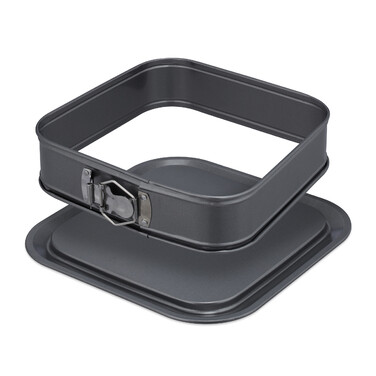 Relaxdays Square Springform with Leakage Protection