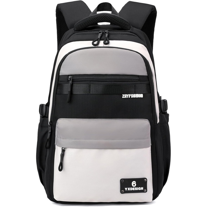 Шкільний рюкзак для підлітків, хлопчиків, 2025. Водовідштовхуючий рюкзак для старшої школи, гімназії. Підходить для ноутбука 15.6