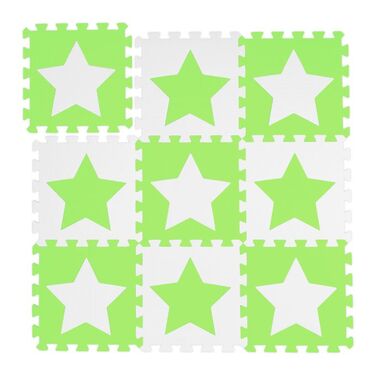 Relaxdays Puzzle Mat Stars