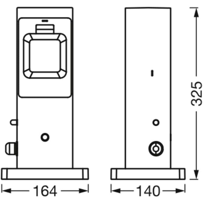 LEDVANCE Smart Plug - Розумна мережева розетка з трьома роз'ємами та USB, WiFi-повторювач, для вулиці, керування через додаток, Alexa, Google