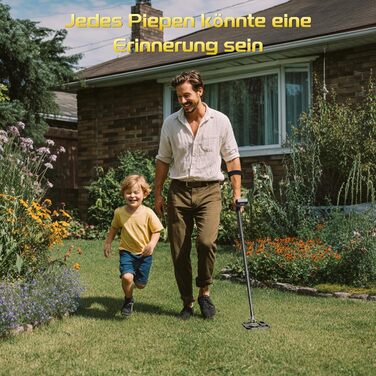 Металодетектор для дорослих та дітей: водонепроникний, акумуляторний, з Pinpointer, складний, сірий